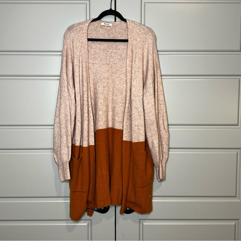 Madewell long sweater